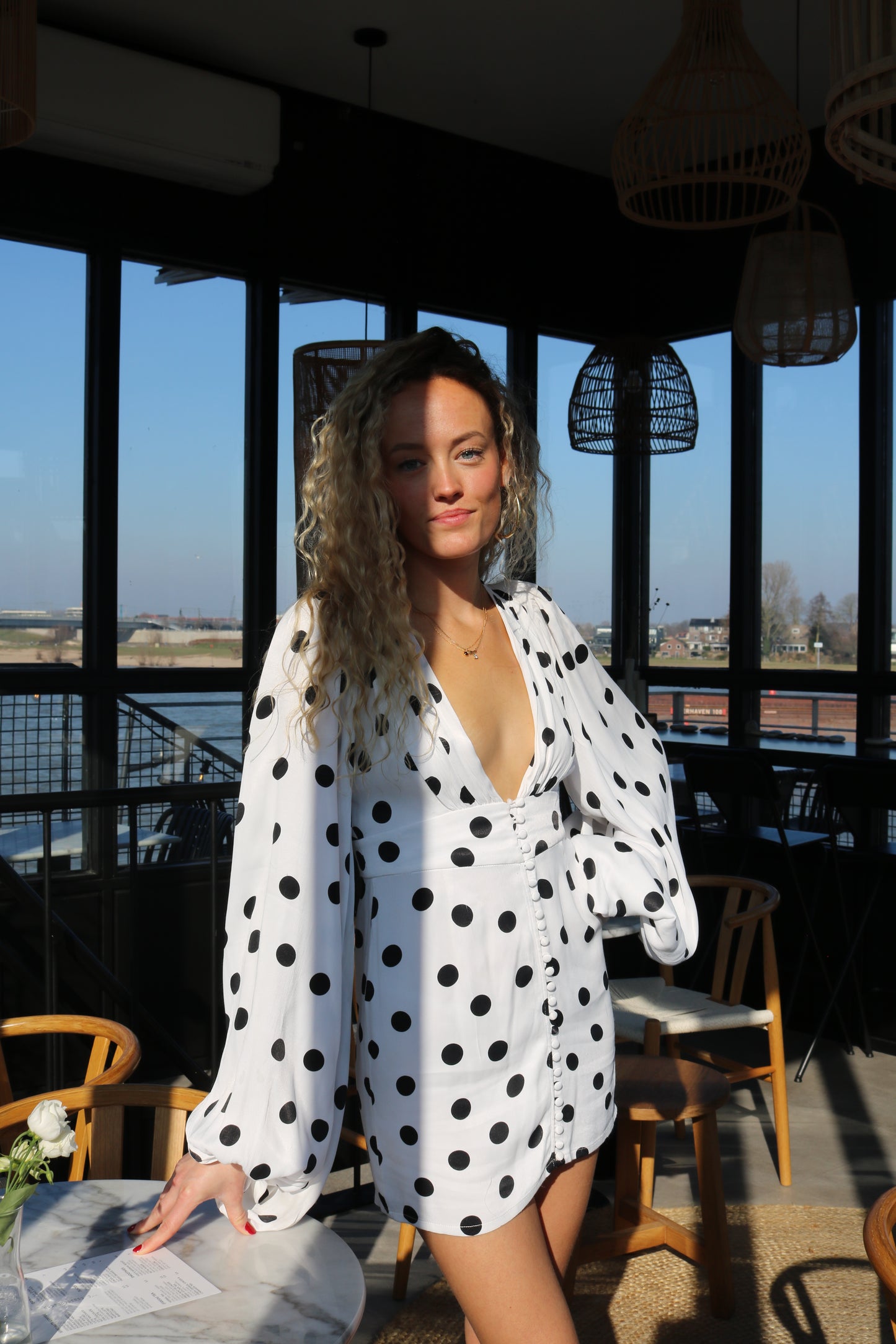 Perla dress Rat & Boa jurken huren bij Pineloue!