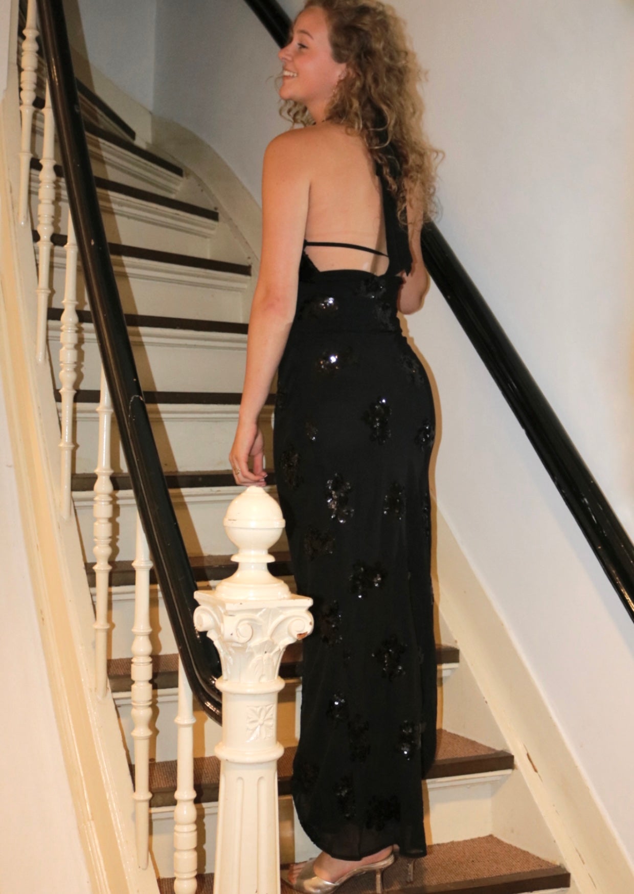 Black Sequin Allure Set - Pineloue