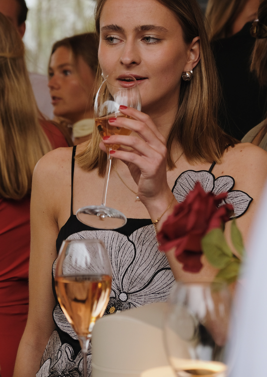 Orchid Bloom Mini Dress - Pineloue