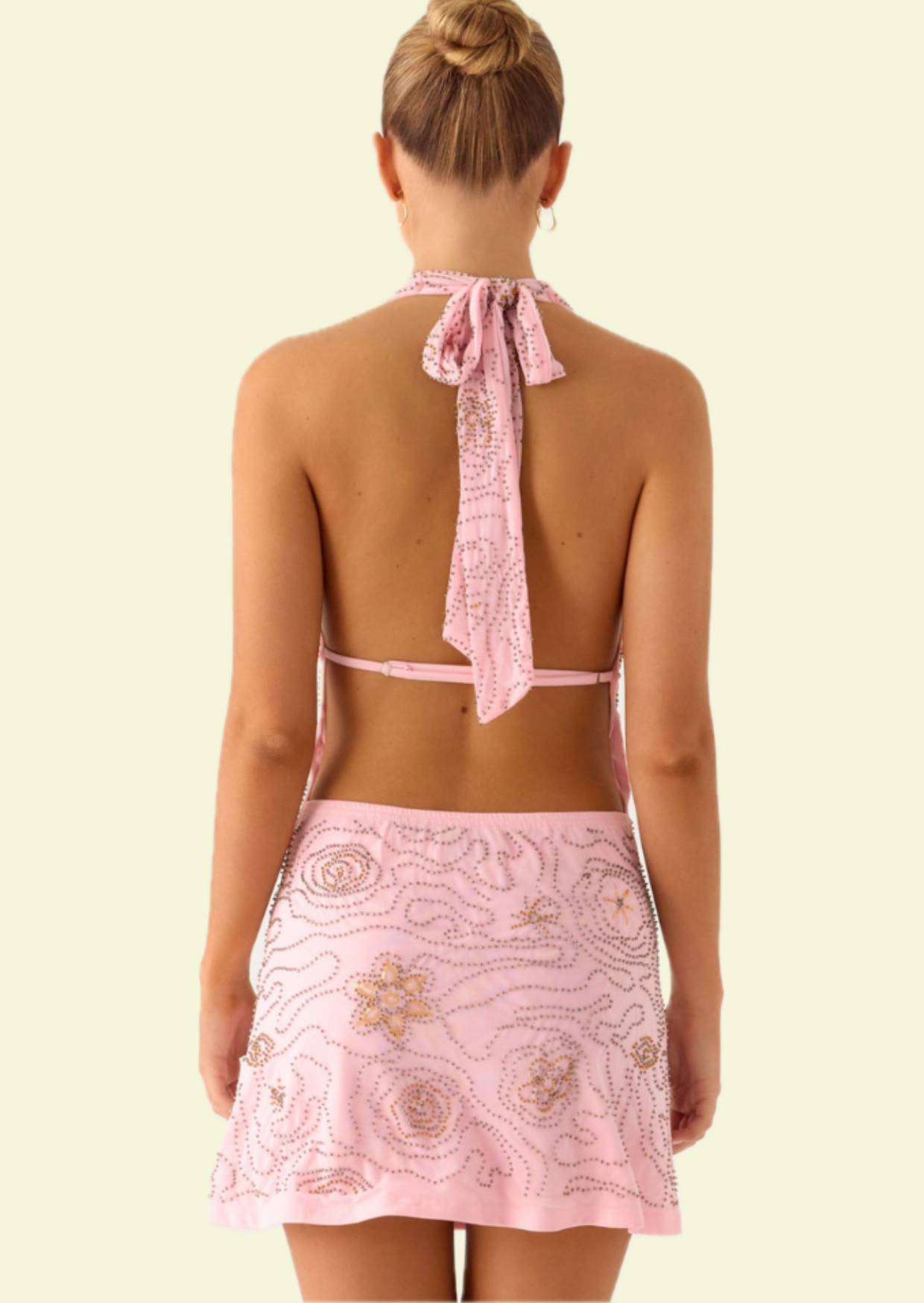 Rosé Riviera Mini Dress
