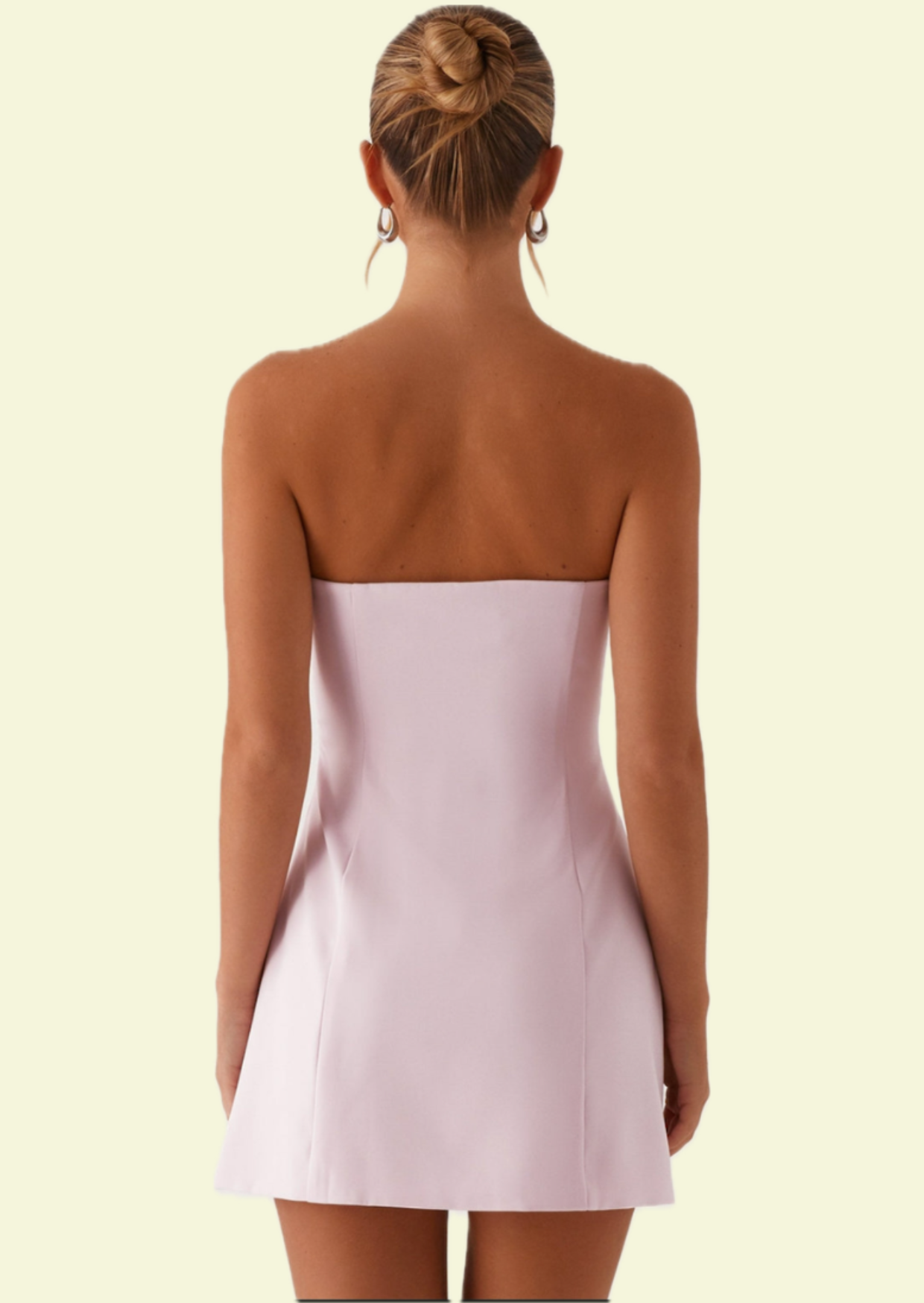 Rosalie Blush Mini Dress