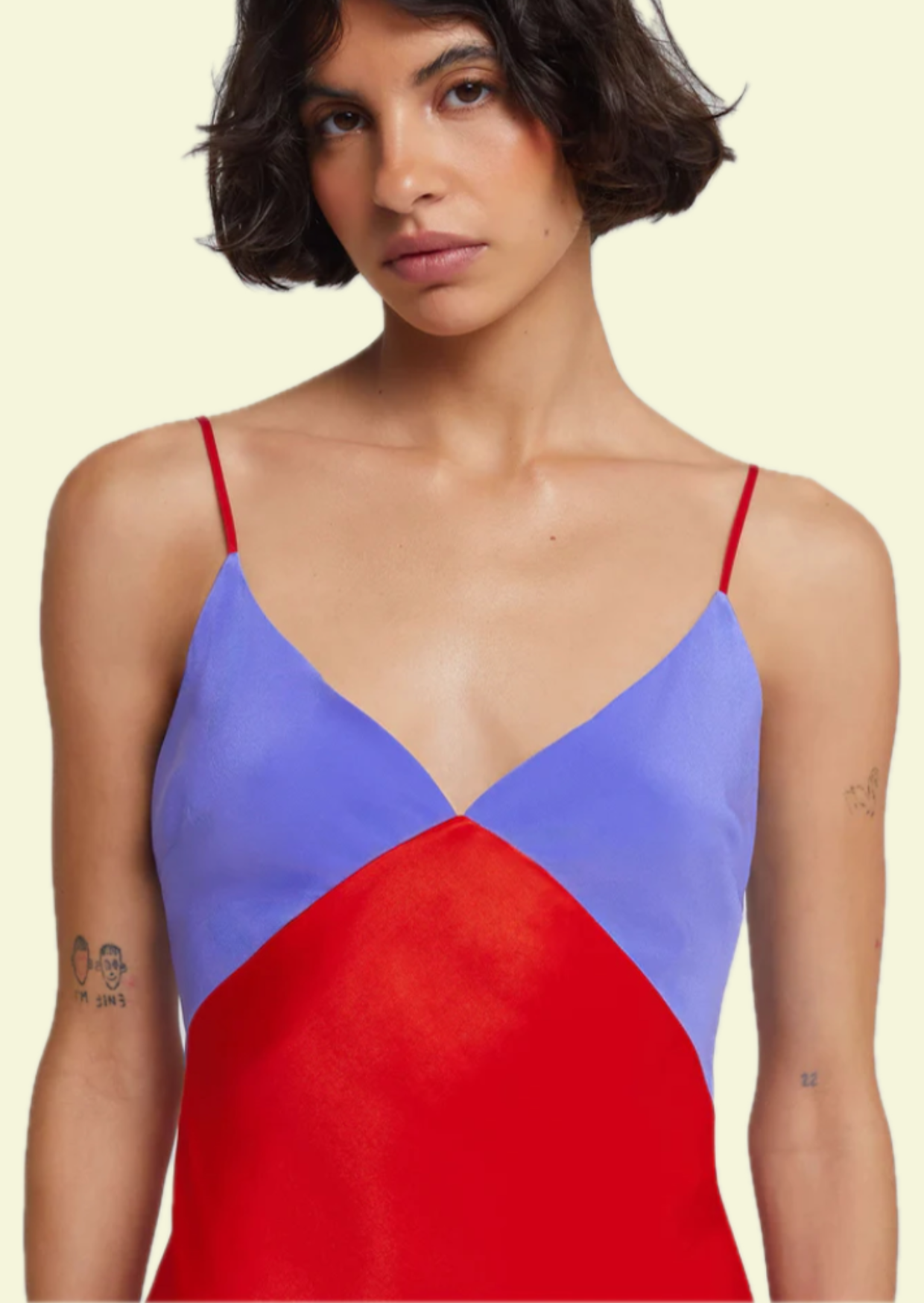 Carmen Colorblock Maxi Dress - Pineloue