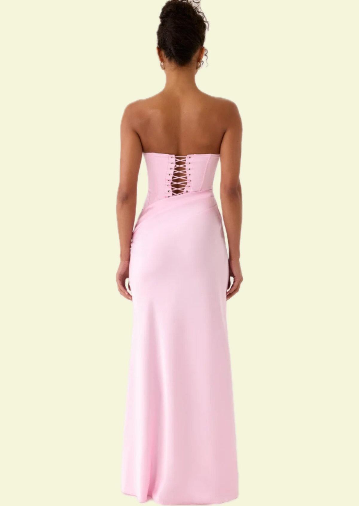 Pink Corset Gown - Pineloue
