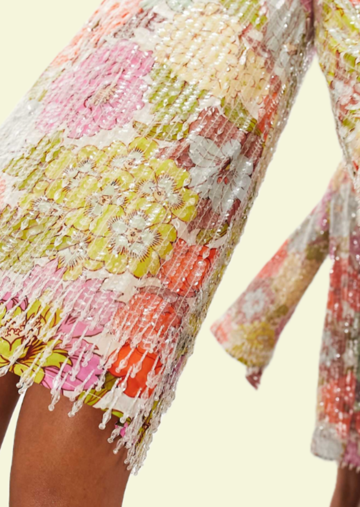 Flora Sequin Mini Dress