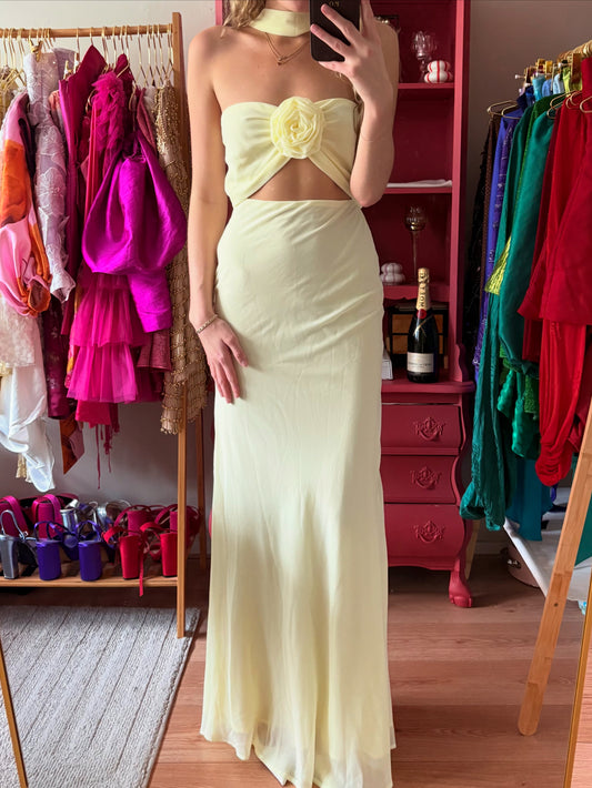 Voorkant Isla Scarf Maxi Dress