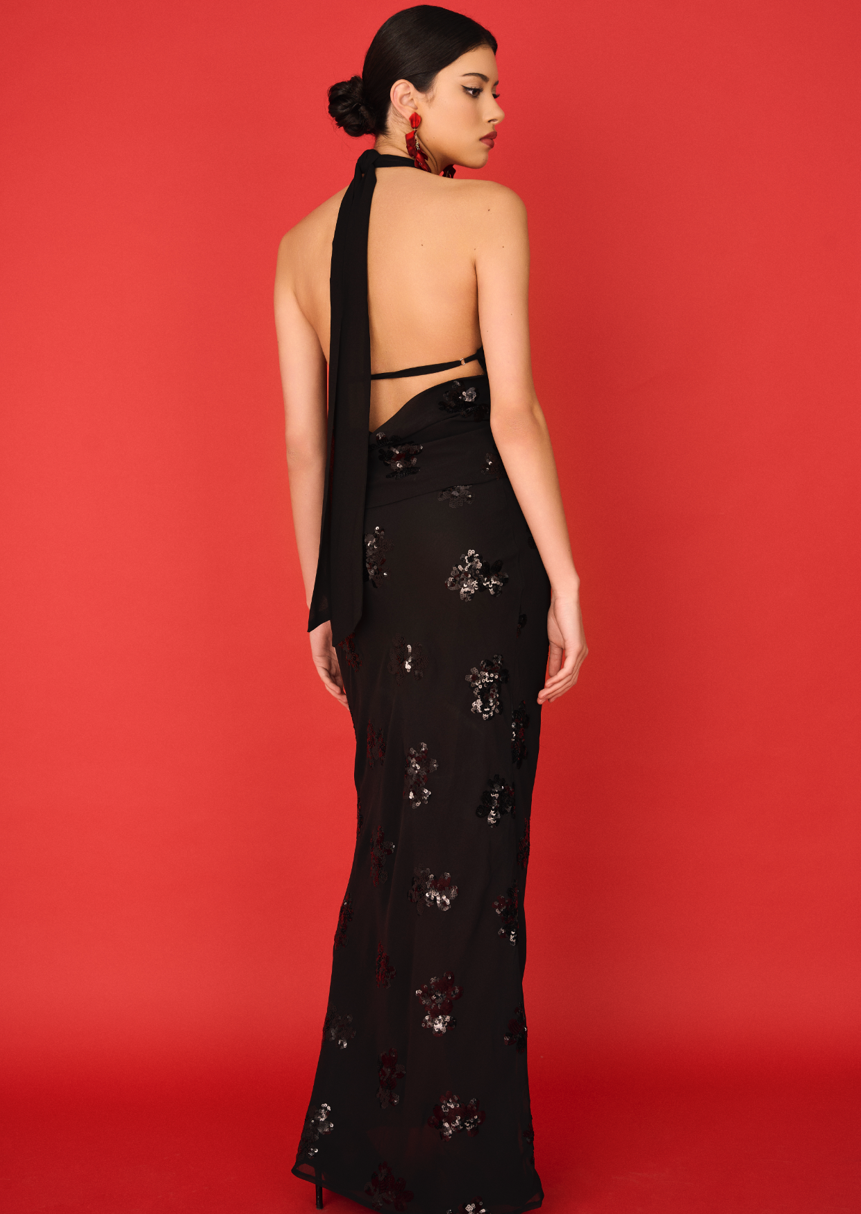 Achterkant Black Allure Co-ord