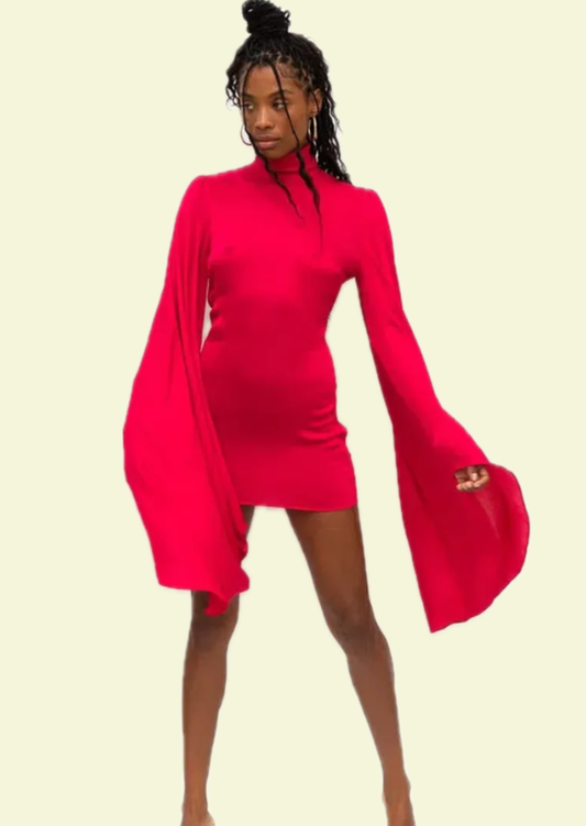 Pink Butterfly Dress - Pineloue