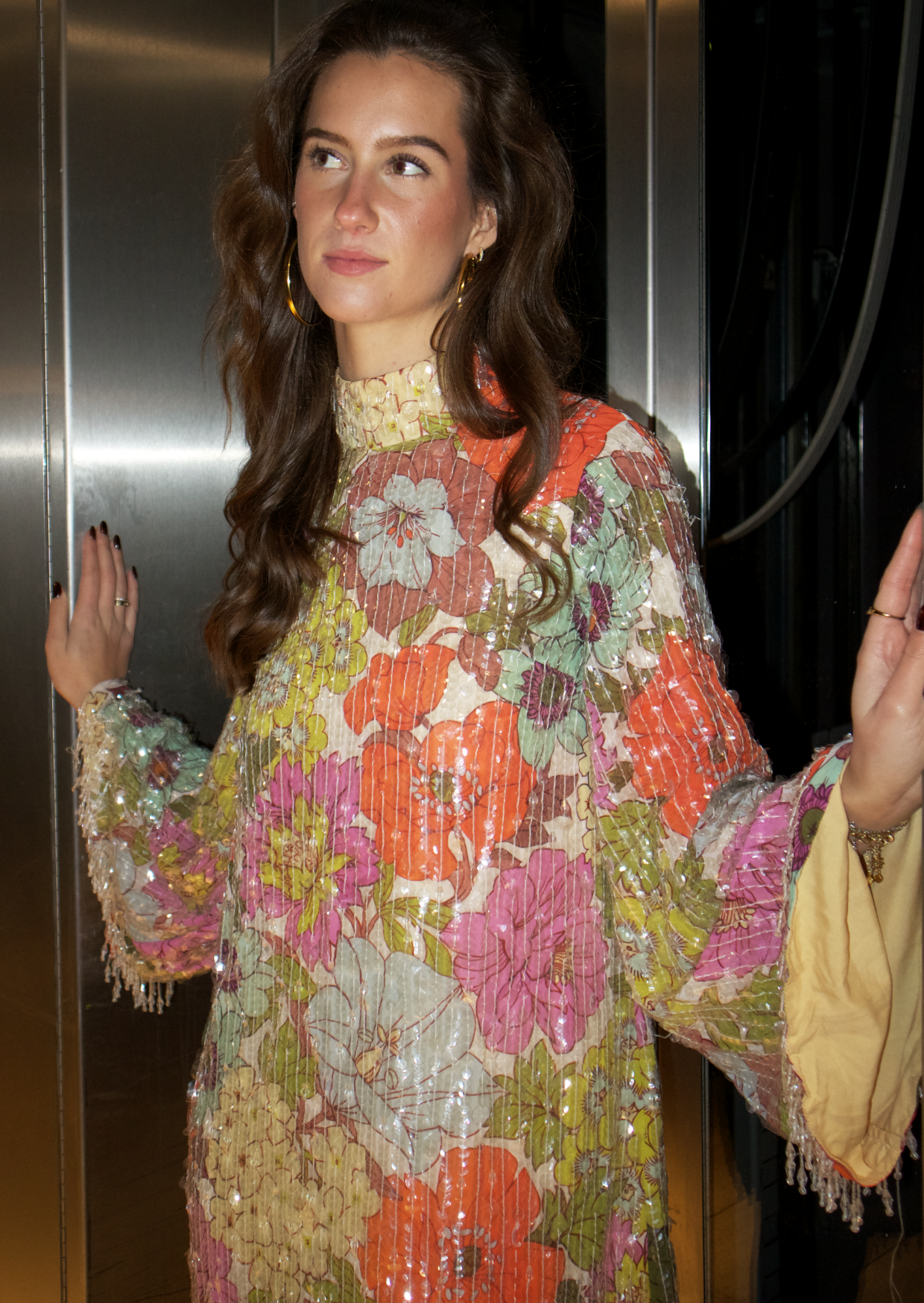 Close up Flora Sequin Mini Dress