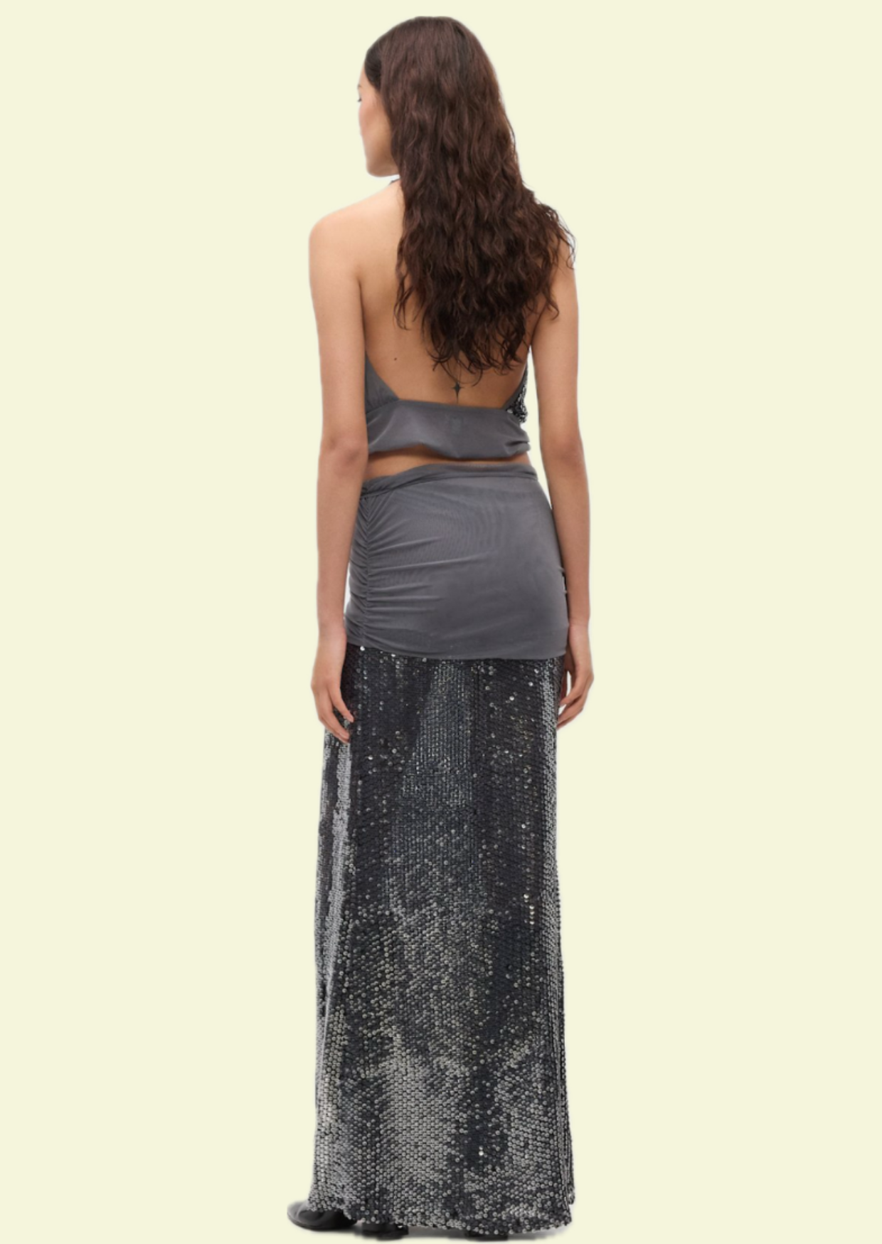 Silver Muse Sequin Co-ord Set - Pineloue