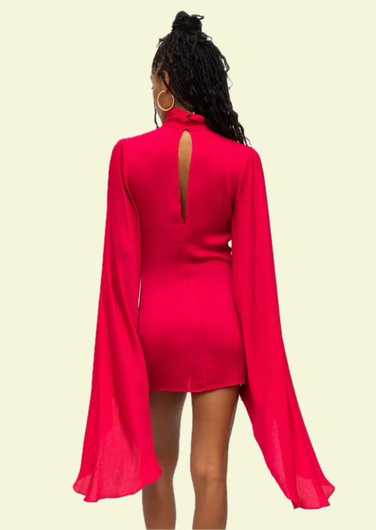 Pink Butterfly Dress - Pineloue