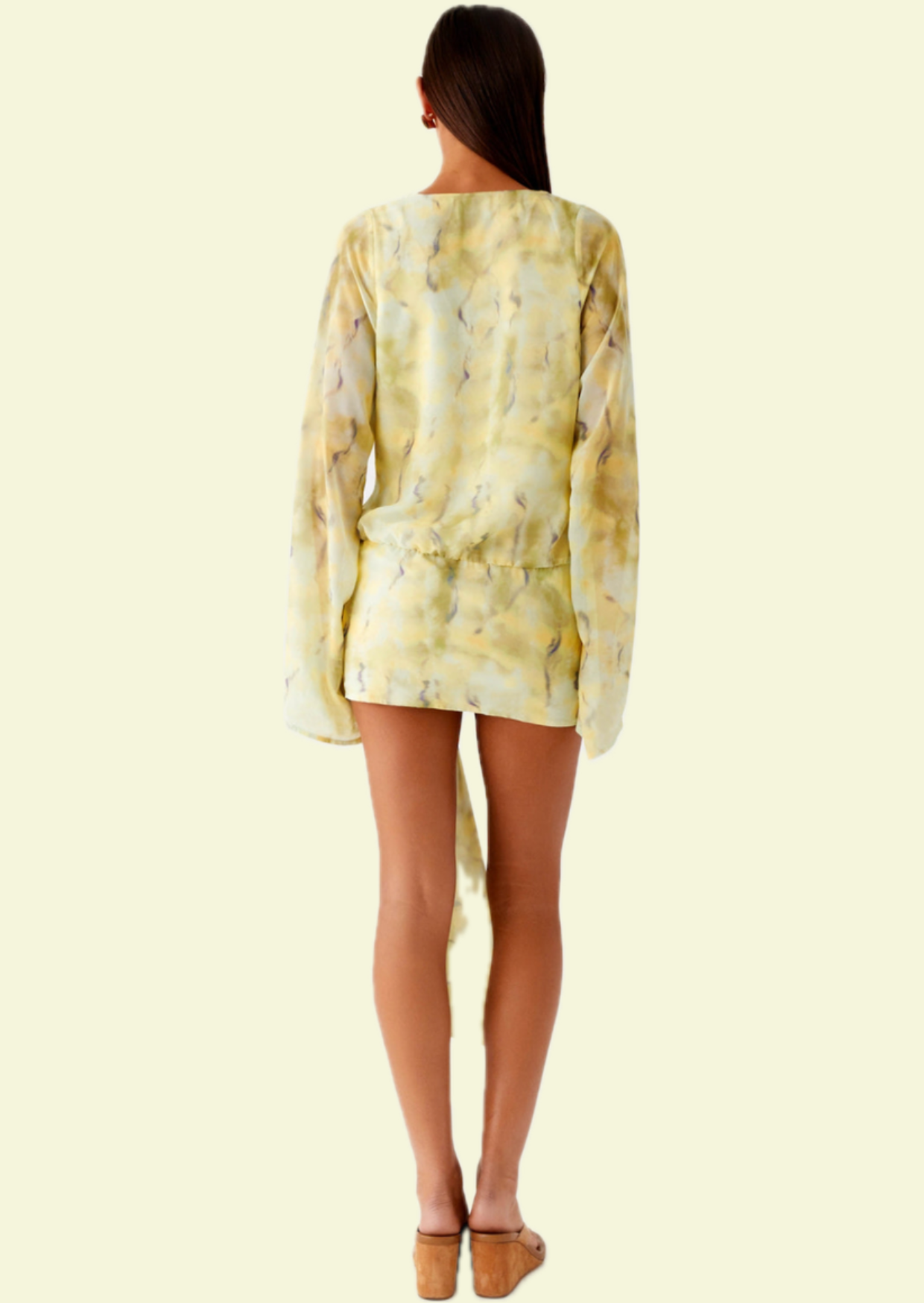 Soleil Drape Mini Dress
