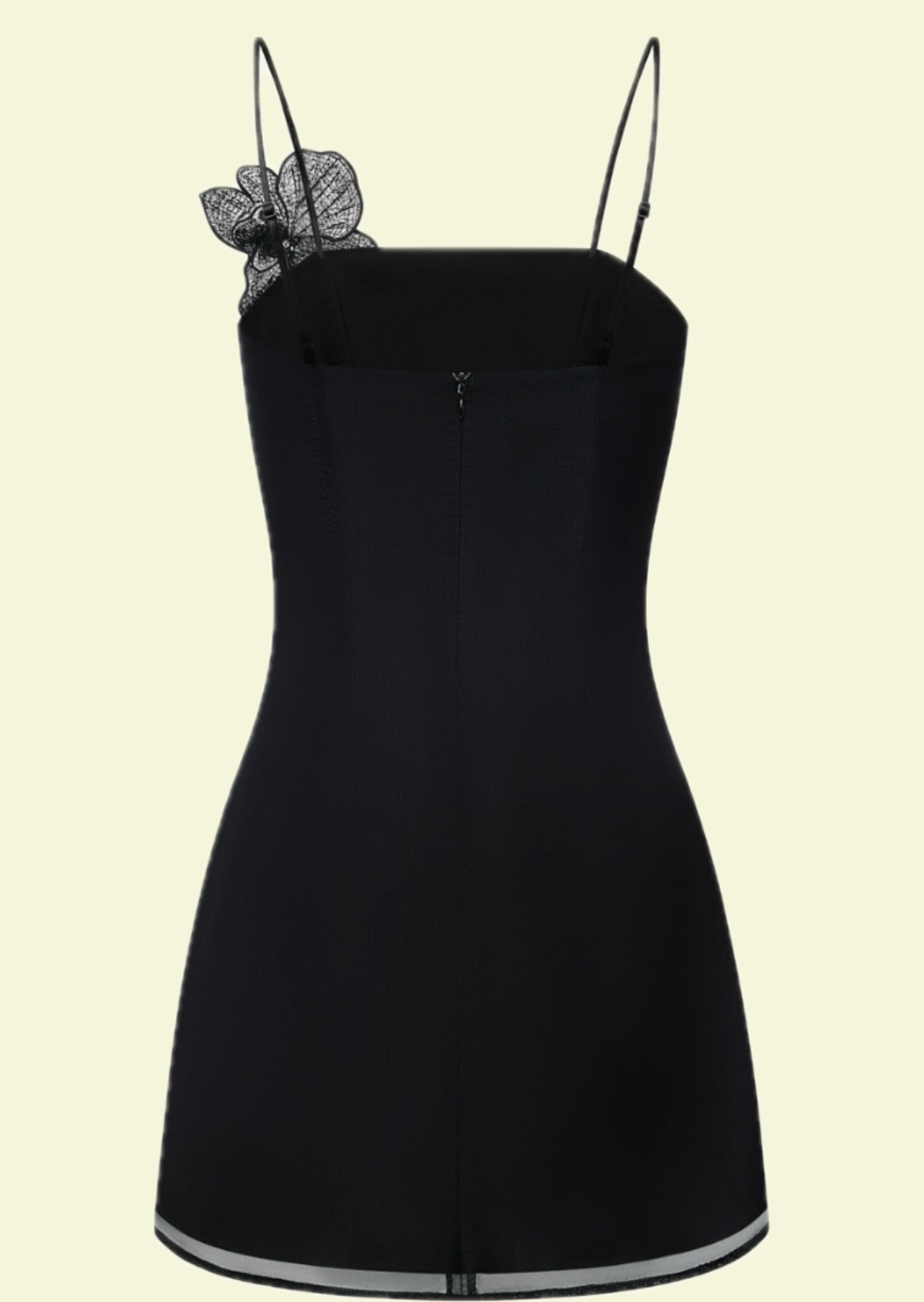 Achterkant Orchid Bloom Mini Dress