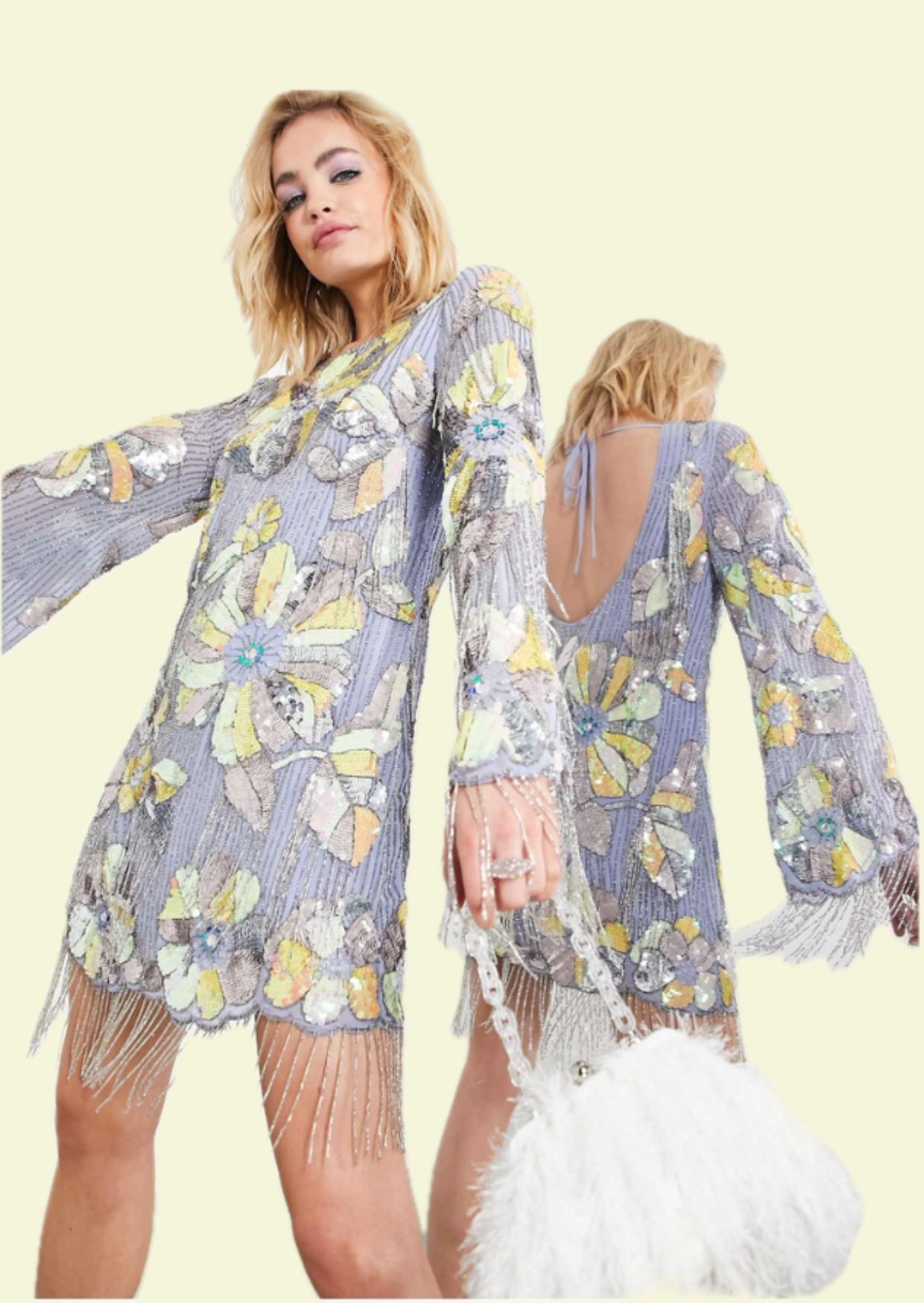 Aurora Bloom Mini Dress