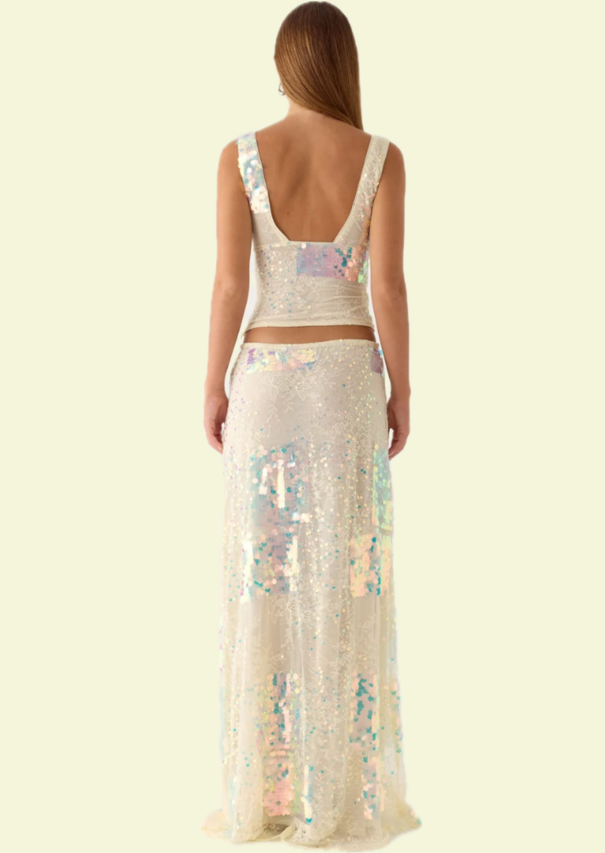 Opal Shimmer Co-ord Set - Pineloue