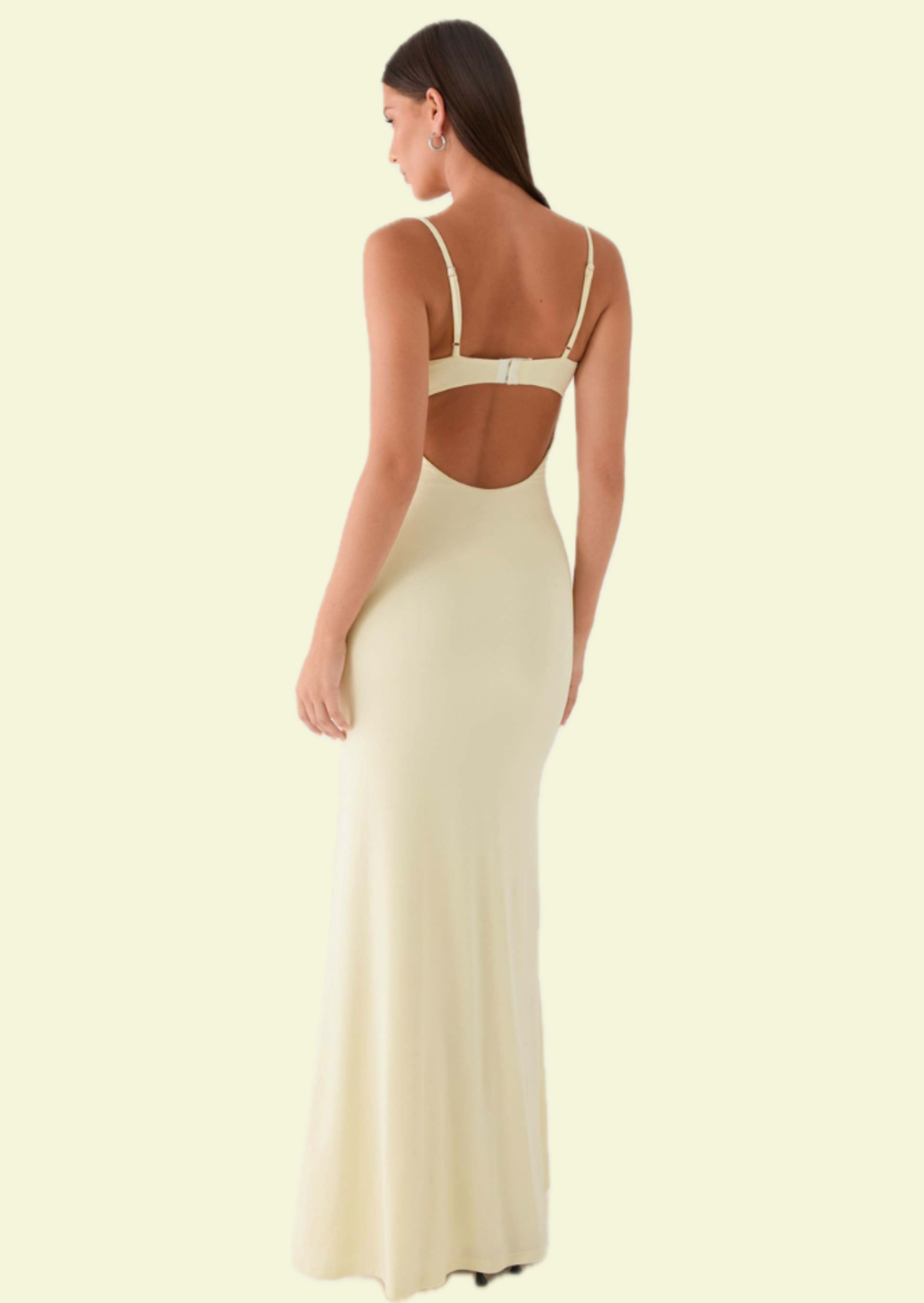 Vanilla Bustier Maxi Dress - Pineloue